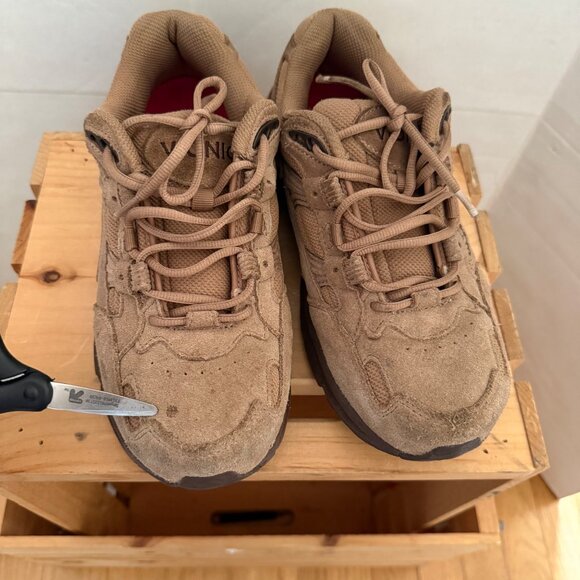 Vionic Size 11 Brown Suede Leather Low Top Performance Comfort Walking Shoes - Picture 3 of 16